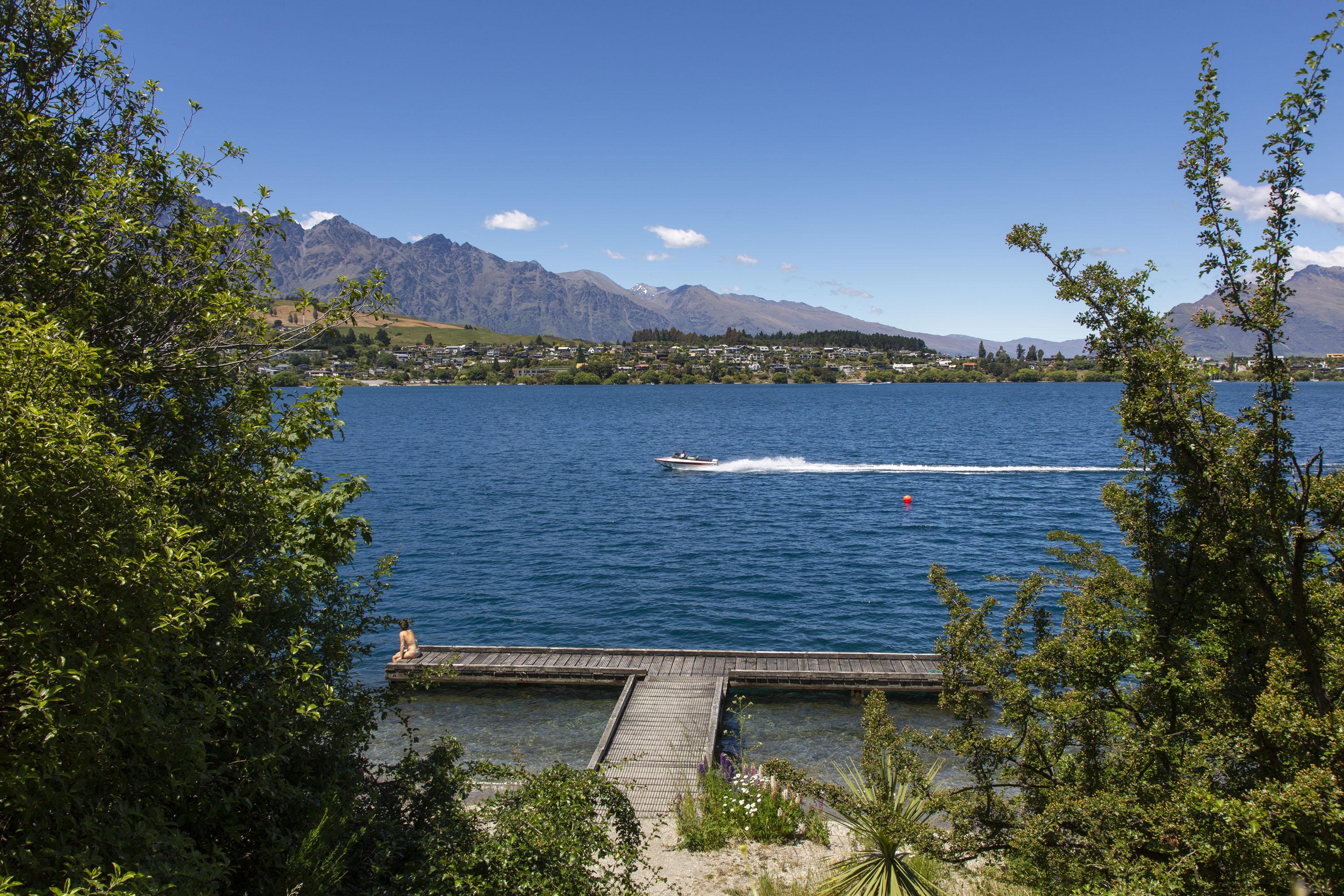 Peppers Beacon Aparthotel Queenstown Buitenkant foto